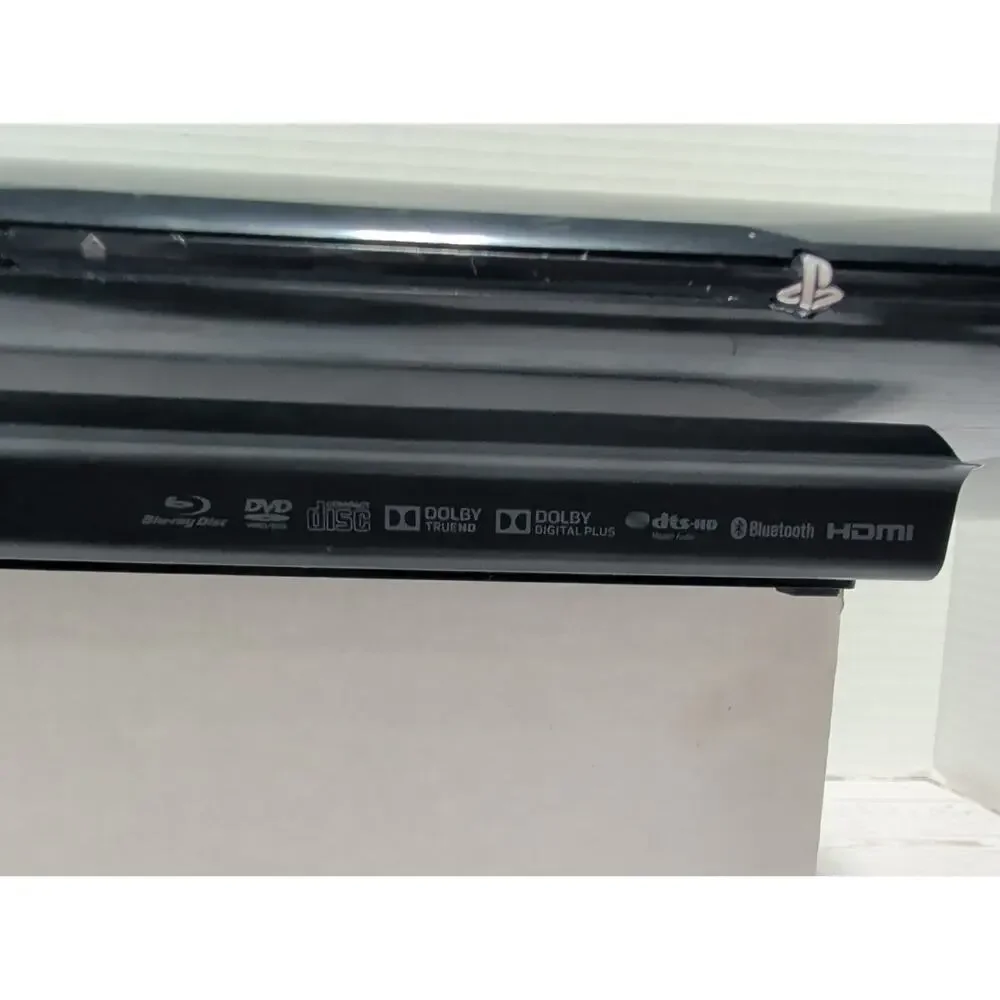 Sony PlayStation 3 Super PS3 Slim w/ Controller Charger HDMI & Game CECH4001B